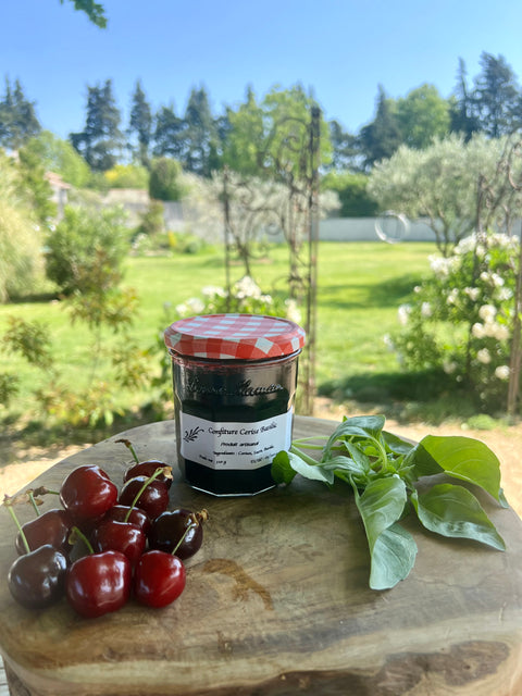 Cherry-Basil Jam