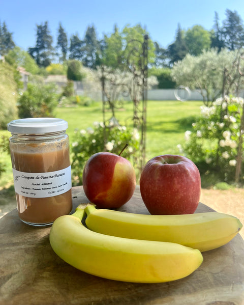 Apple Banana Compote