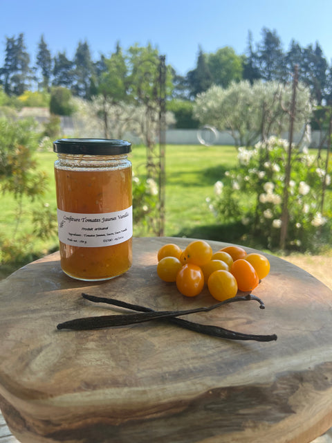 Confiture Tomates Jaunes Vanillées